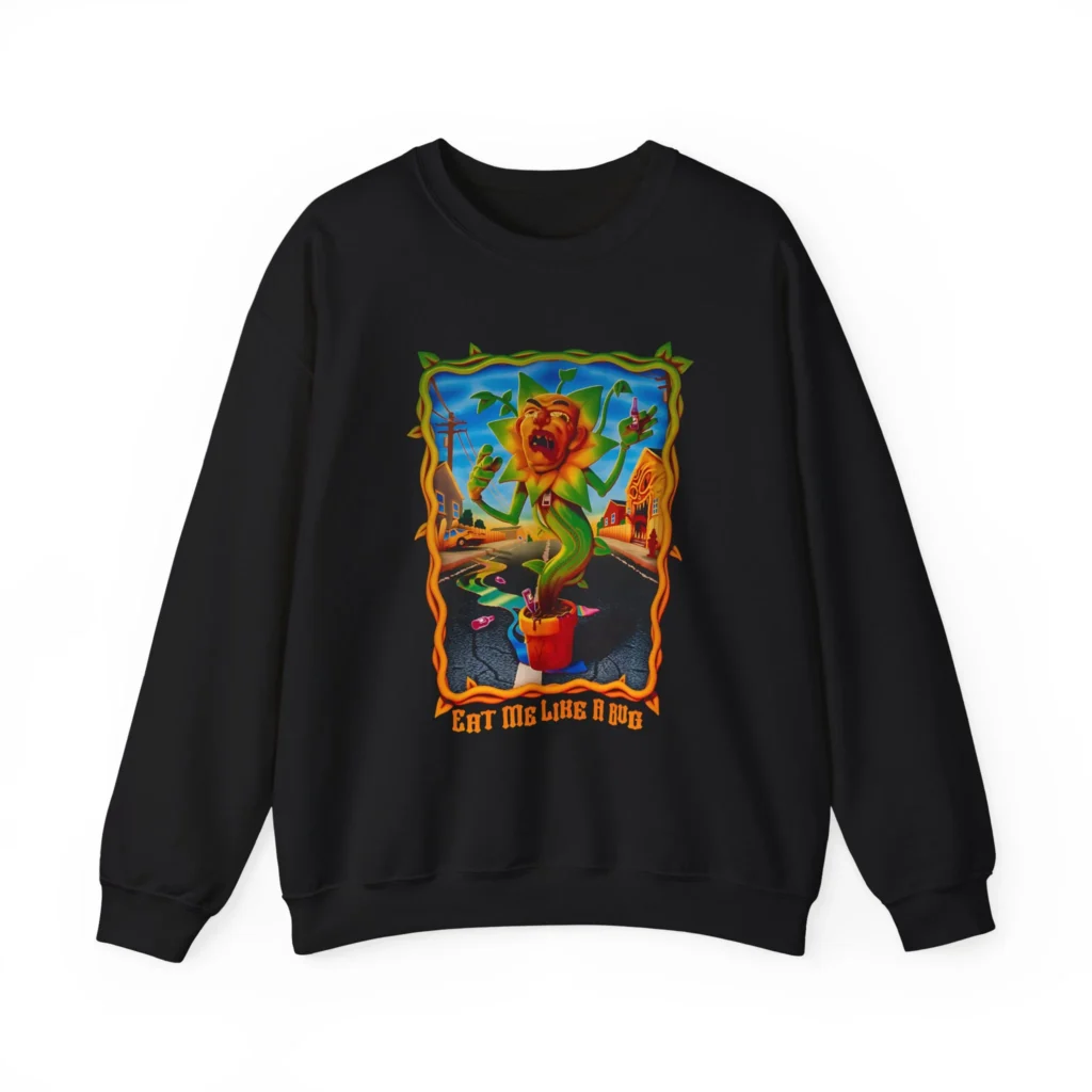 Creepcast Eat Me Like a Bug Unisex Heavy Blend Crewneck Sweatshirt