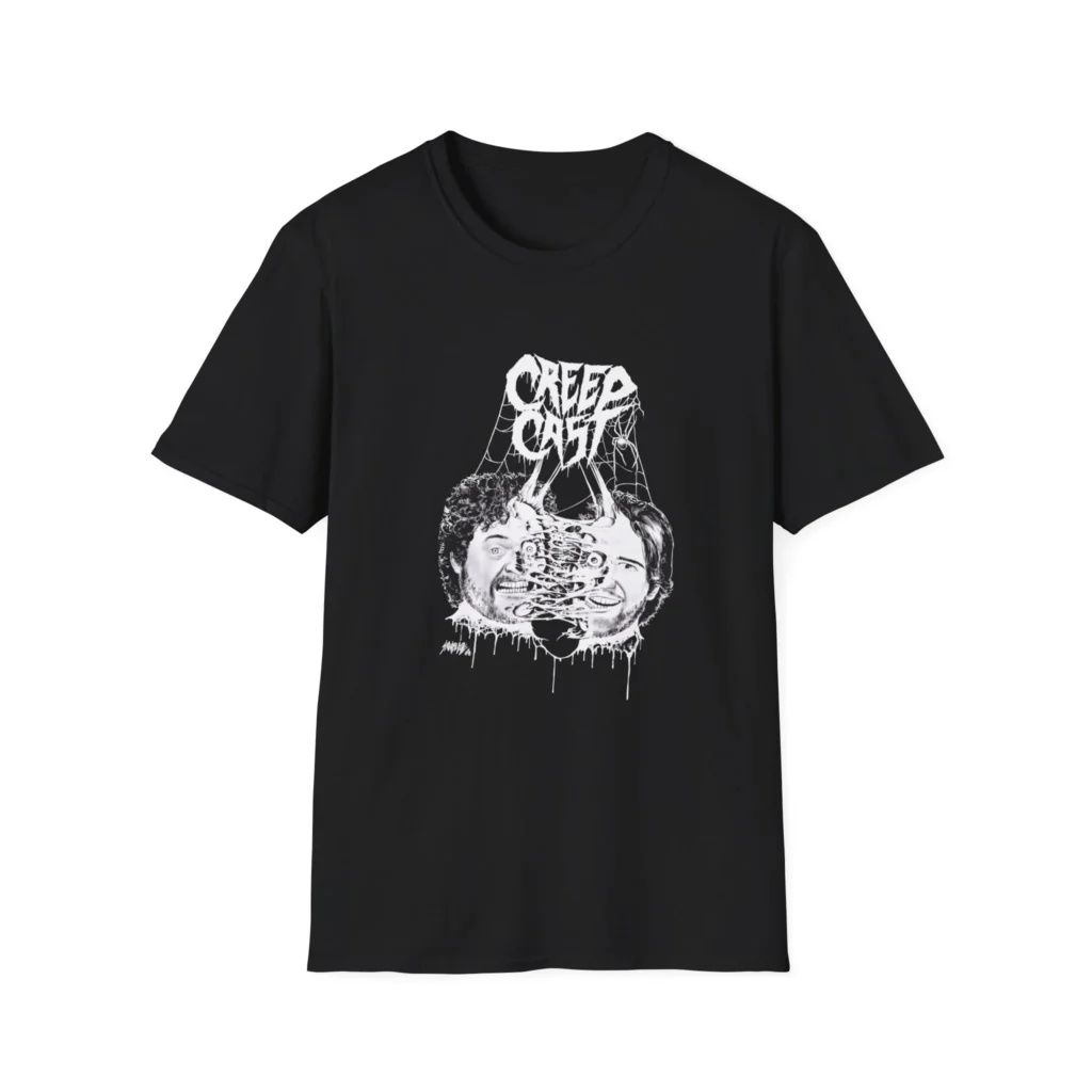Creepcast Faces Unisex Softstyle T-Shirt