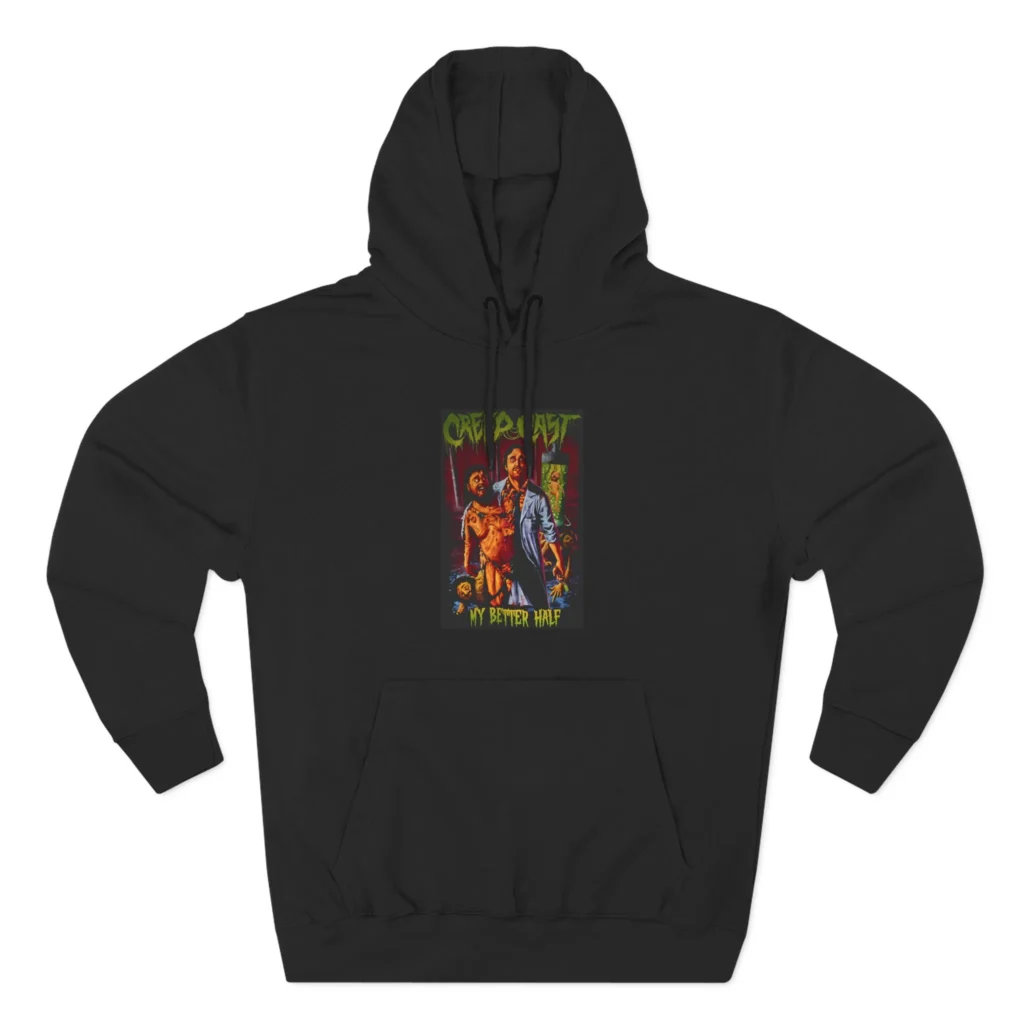Creepcast My Better Half Three-Panel Fleece Hoodie