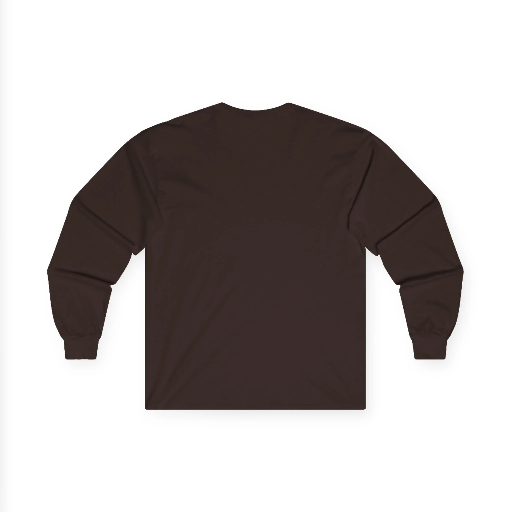 Lifestyle perspective displaying the relaxed unisex fit of the Creepcast Tombstone Longsleeve Top - Creep Cast Merch