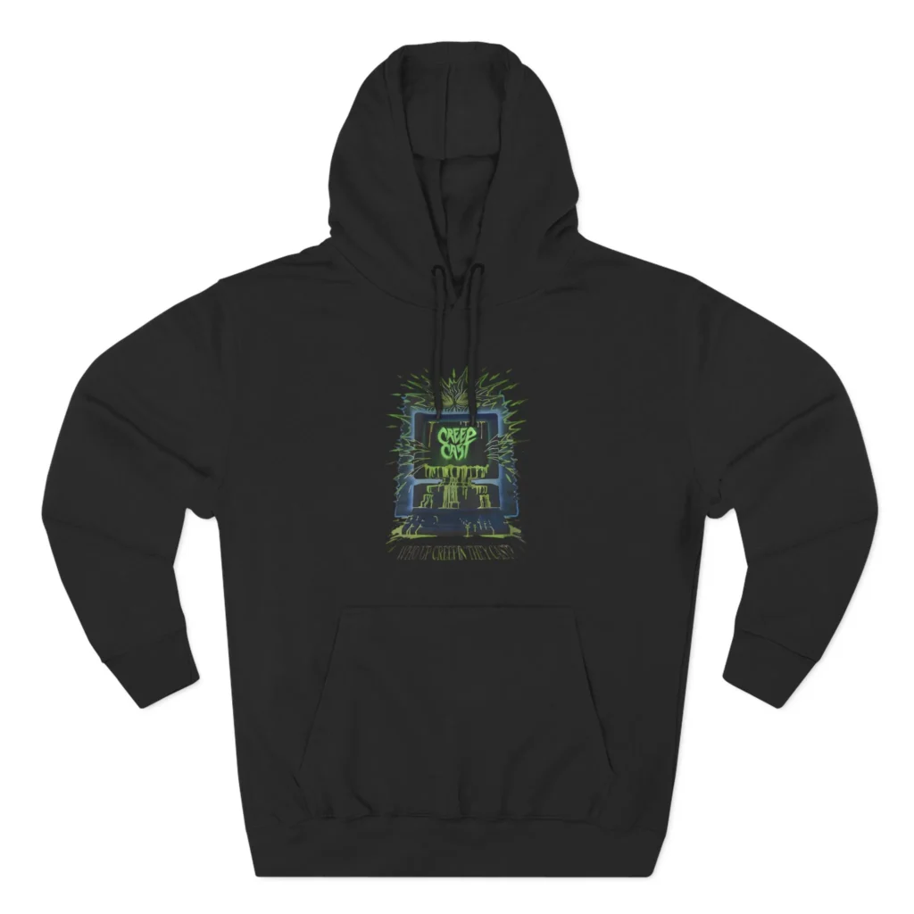 Creepcast Who Up Creepin Three-Panel Fleece Hoodie