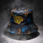 Creepy-Crawlies Brain Bucket (Blue & Yellow)