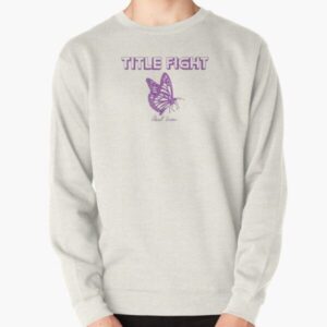 Floral Green Butterfly Pullover Sweatshirt