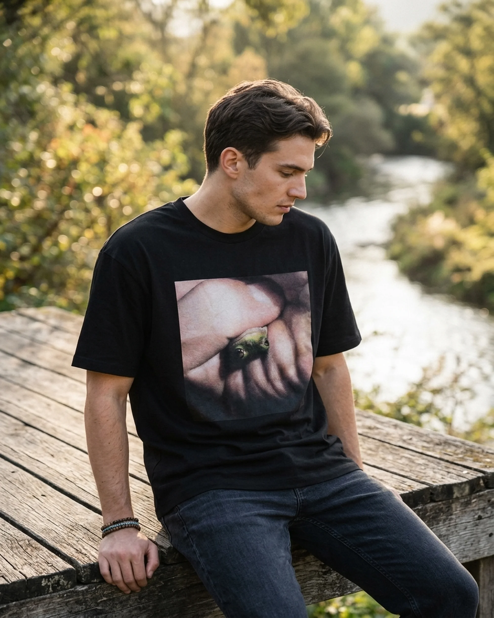 Special Guest T-Shirt - worn by model, front view