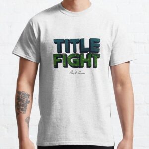 Floral Green Classic T Shirt 3