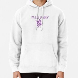 Floral Green Butterfly Pullover Hoodie